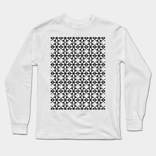 tribal seamless pattern print Long Sleeve T-Shirt